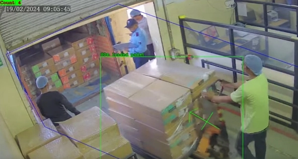 Loaded/empty Pallet Detection